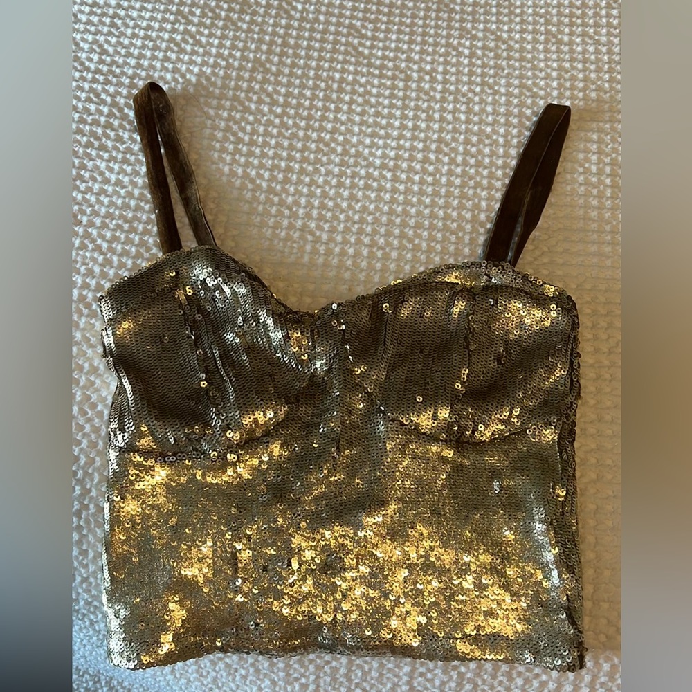 Free people sequin top